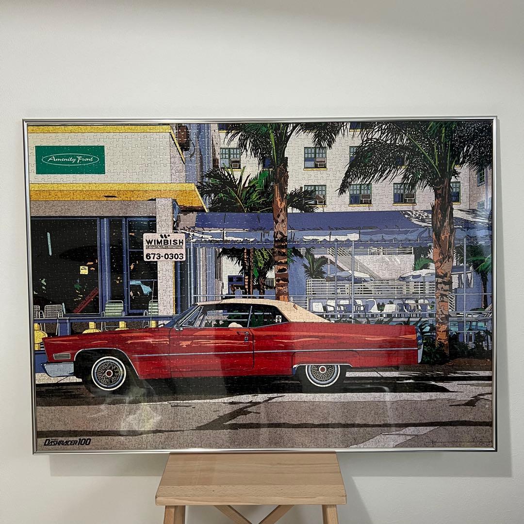 鈴木英人 パズル 特大 エネオス プレゼント アメ車 イラスト 昭和 平成 sd1_cf94a2a538be15021d3fa8416b