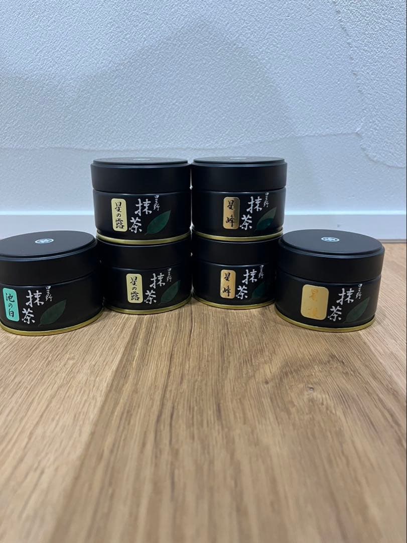 星野製茶園 八女産 抹茶 20g 6個セット 星の露 池の白 星峰 星授