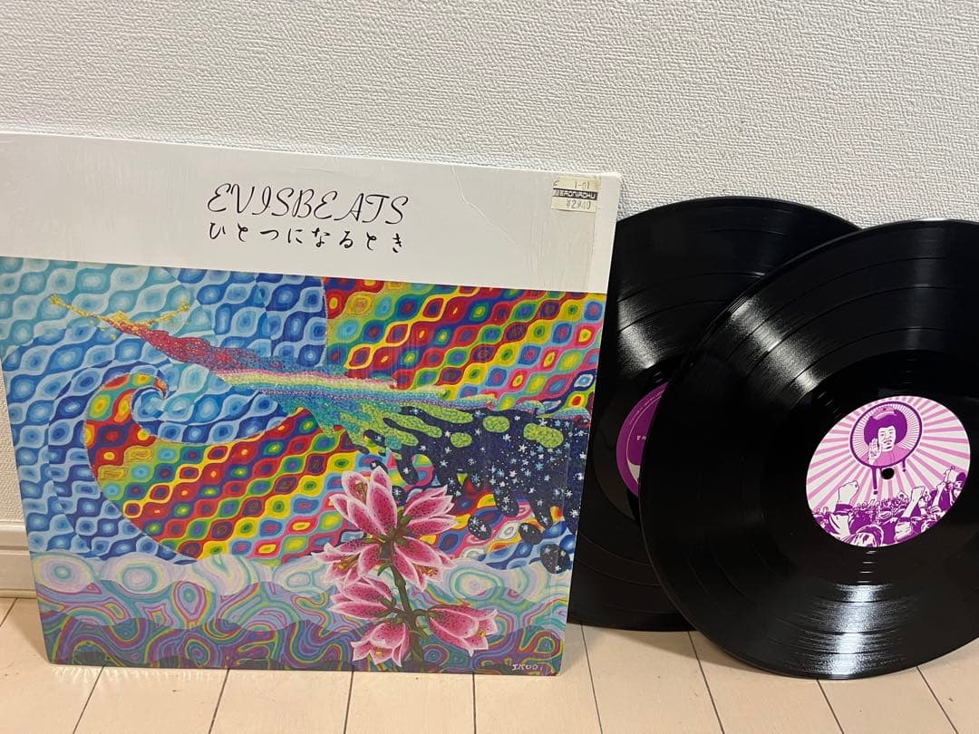 EVISBEATS ひとつになるとき 2LP レコード ゆれる いい時間 田我流