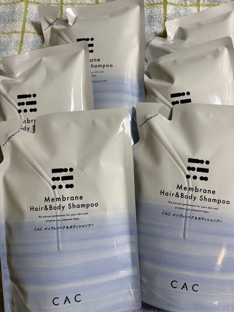 CAC化粧品 メンブレンヘア&ボディシャンプー　詰替用6袋 Amazon | CAC化粧品 メンブレン スーパーヘアー&ボディシャンプー
