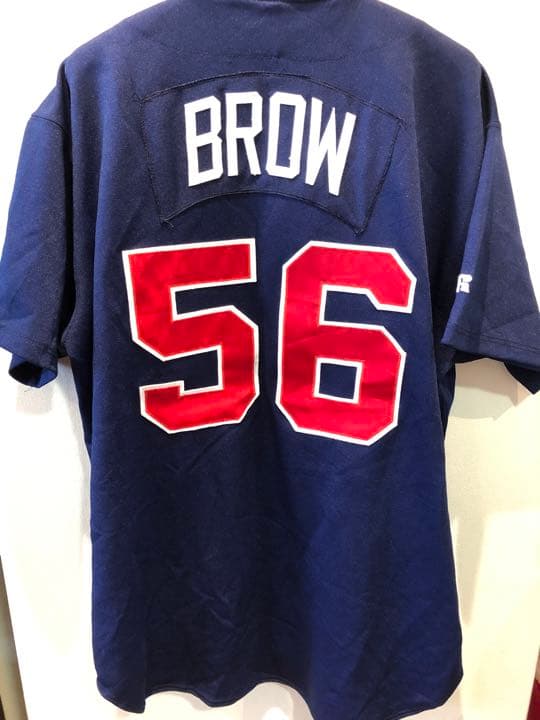 MLB BROW（ブロー）実使用ユニフォーム　ブレーブス 楽天市場】【MLB公式ホログラム付】MLB ブレーブス マイケル・ハリスII
