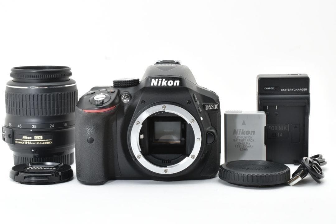 【大人気】 Nikon ニコン D5300 レンズセット デジタル一眼カメラ ニコン（Nikon） Nikon D5300 レンズキット デジタル 一眼レフ カメラ