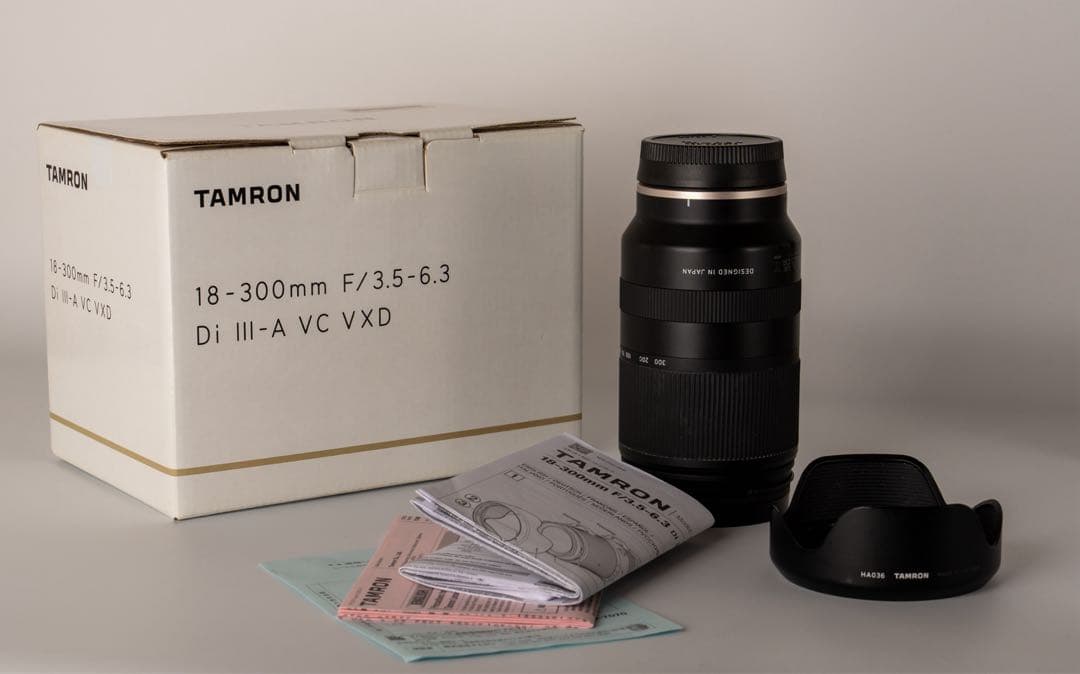 TAMRON タムロン 18-300mm F3.5-6.3 ソニーEマウント用