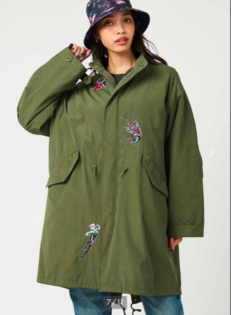 新品 graniph スパイダーマン スパイディ VS ヴィラン｜モッズコートM