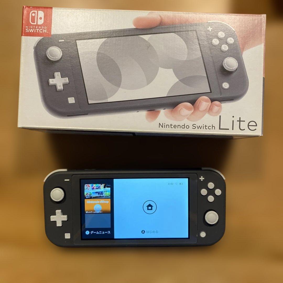 いち　Nintendo Switch Lite グレー 本体 Nintendo Switch 【新品】Nintendo Lite グレー スイッチライト本体