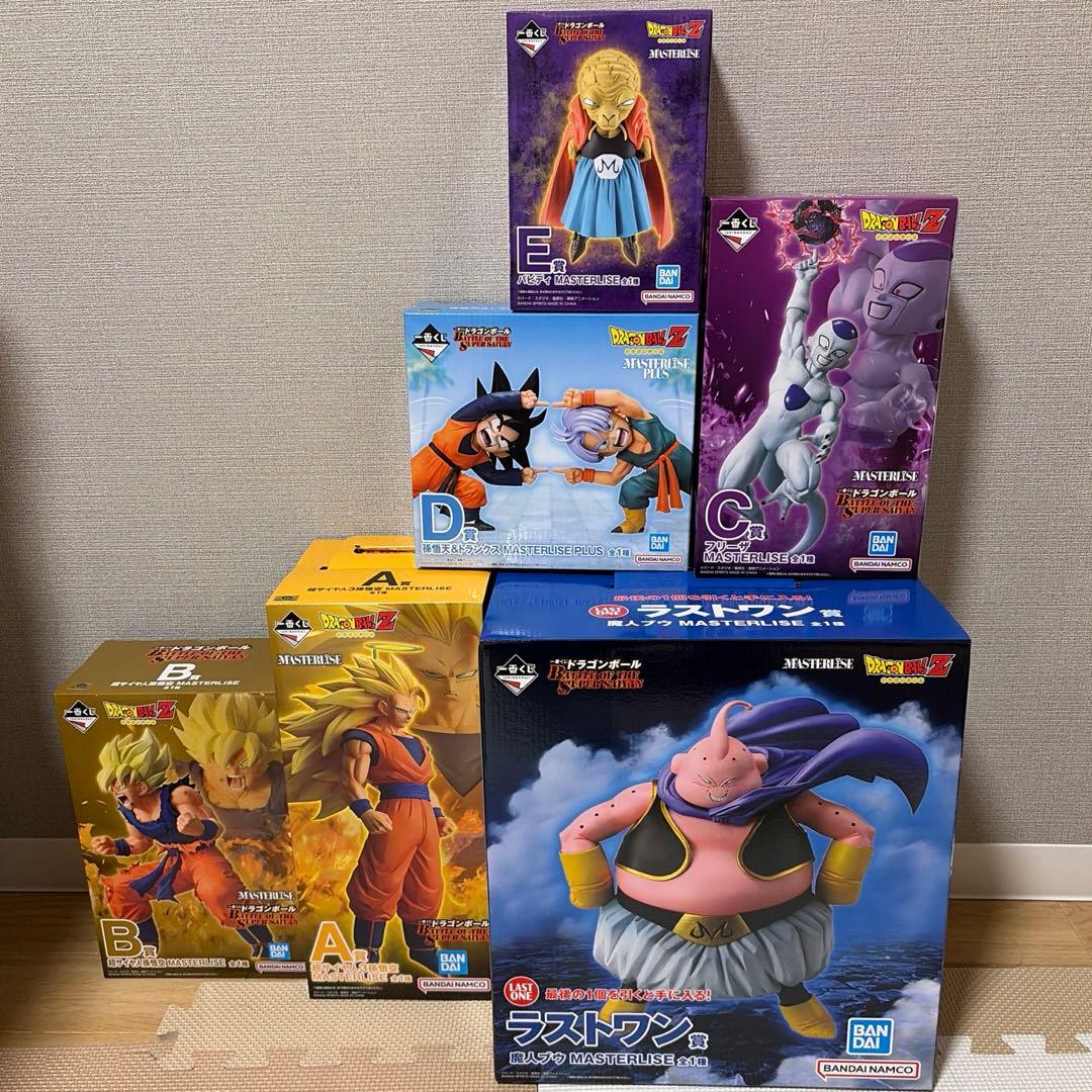 く*ん様 ドラゴンボール　一番くじ　フィギュアコンプリートセット ドラゴンボール 一番くじ フィギュア コンプリートセット - メルカリ