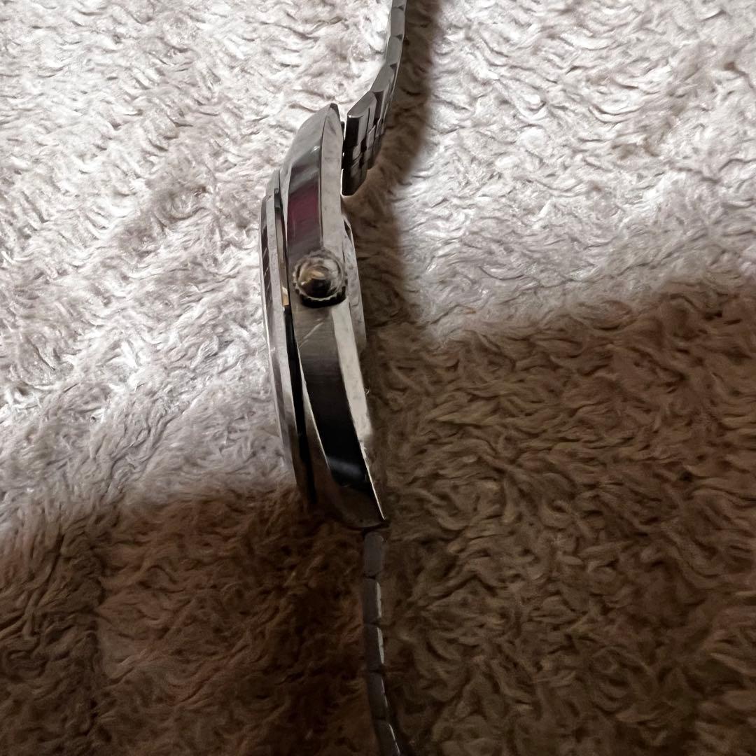 最安値 極上品 美品稼働1968年代物 希少ビンテージ時計ブラックcustom7