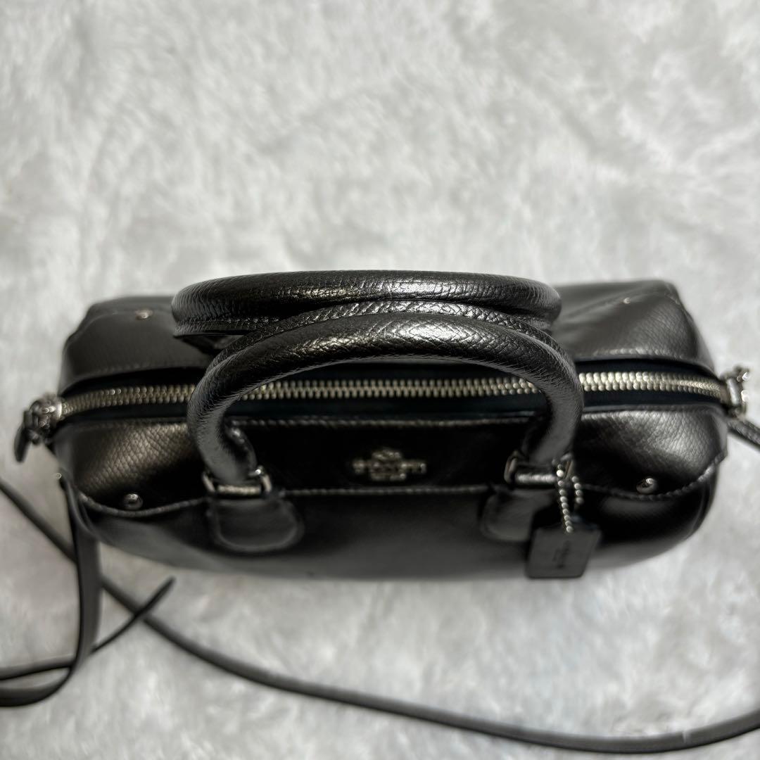 COACH コーチ 2WAY ショルダーバッグ 56125 ミニボストン - メルカリ