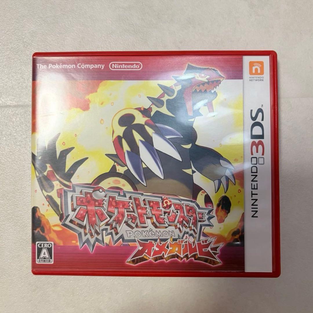 3DSカセット ソフト ポケットモンスターオメガルビー - メルカリ