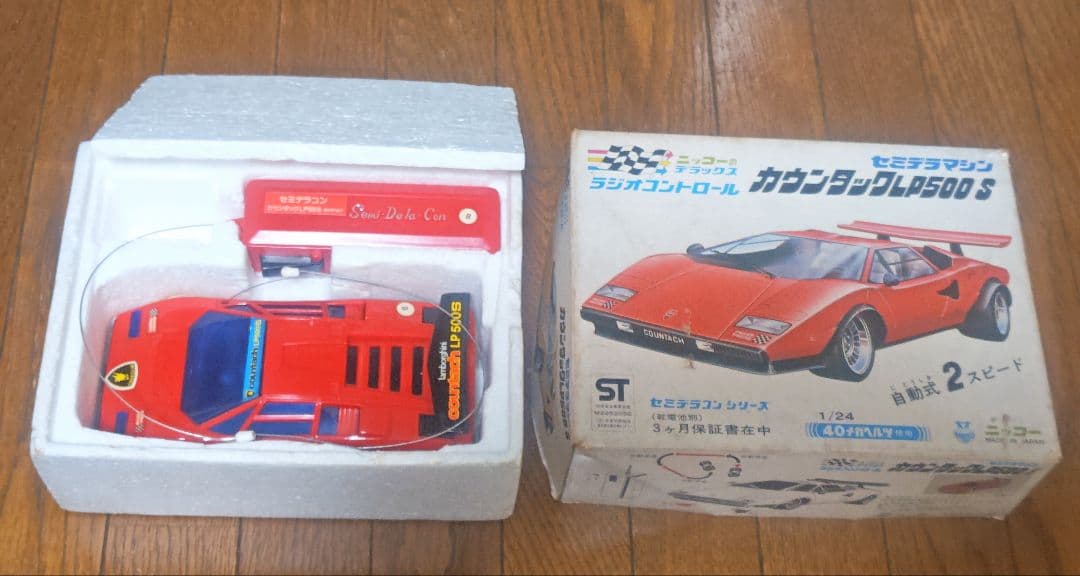 ニッコー カウンタックLP500S ラジコンカー 1/24 1977年 - メルカリ