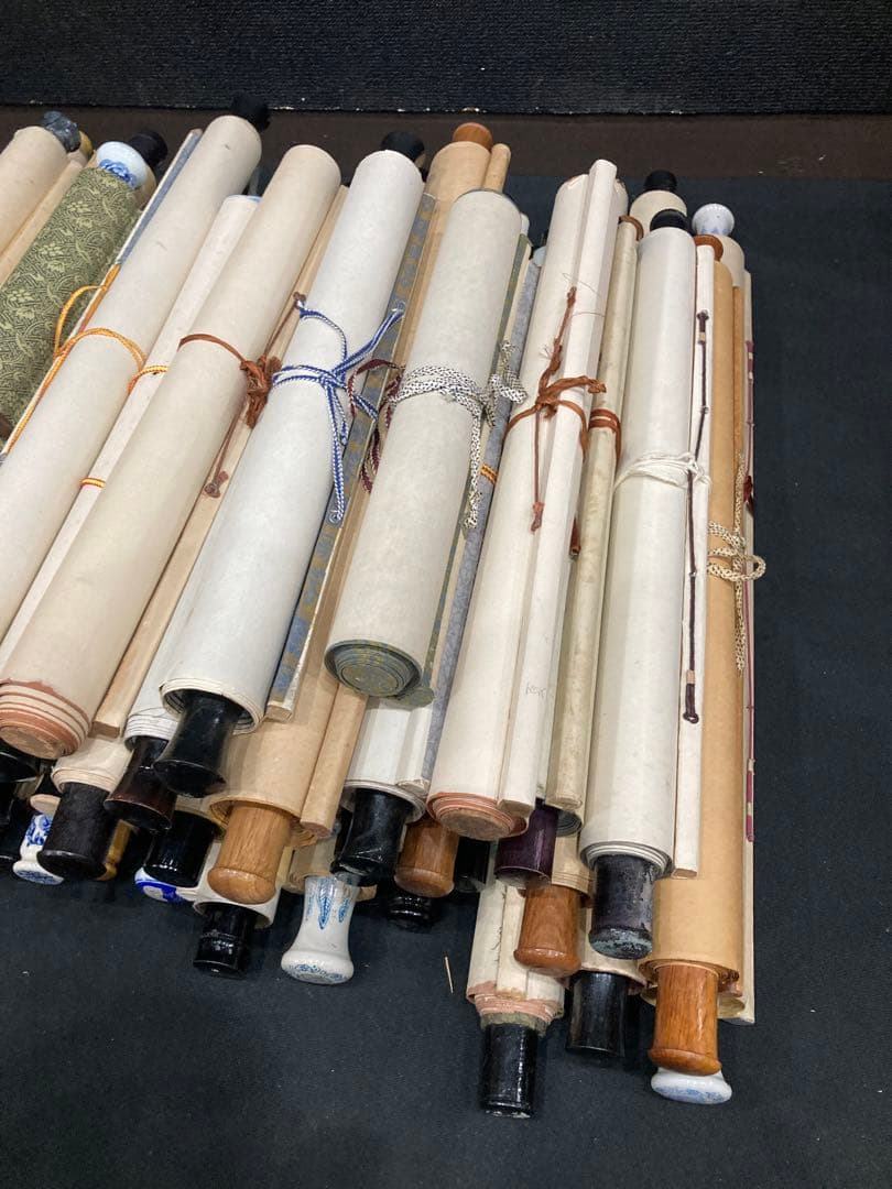 売り切り！☆大量☆ 全て中国掛軸まとめて50本セット