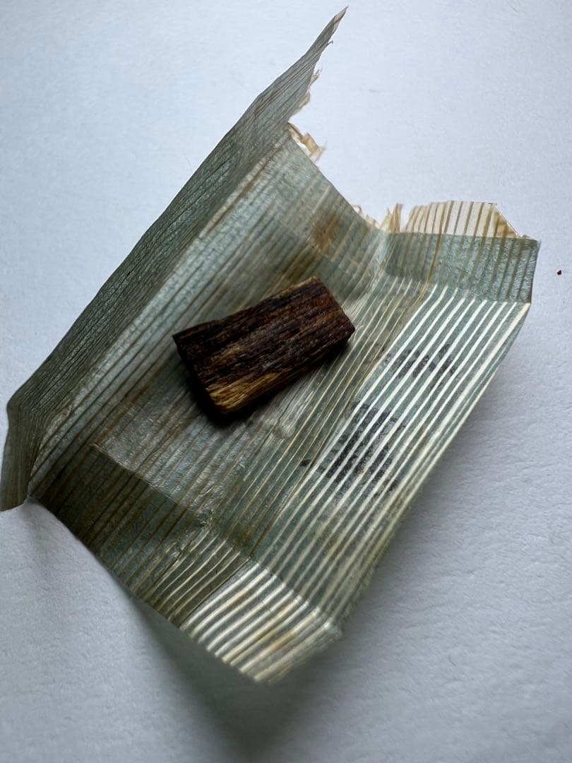 古渡命銘木 徳川家光公銘 伽羅 銘【生微涼】0.168g香木/お香/沈香/伽羅