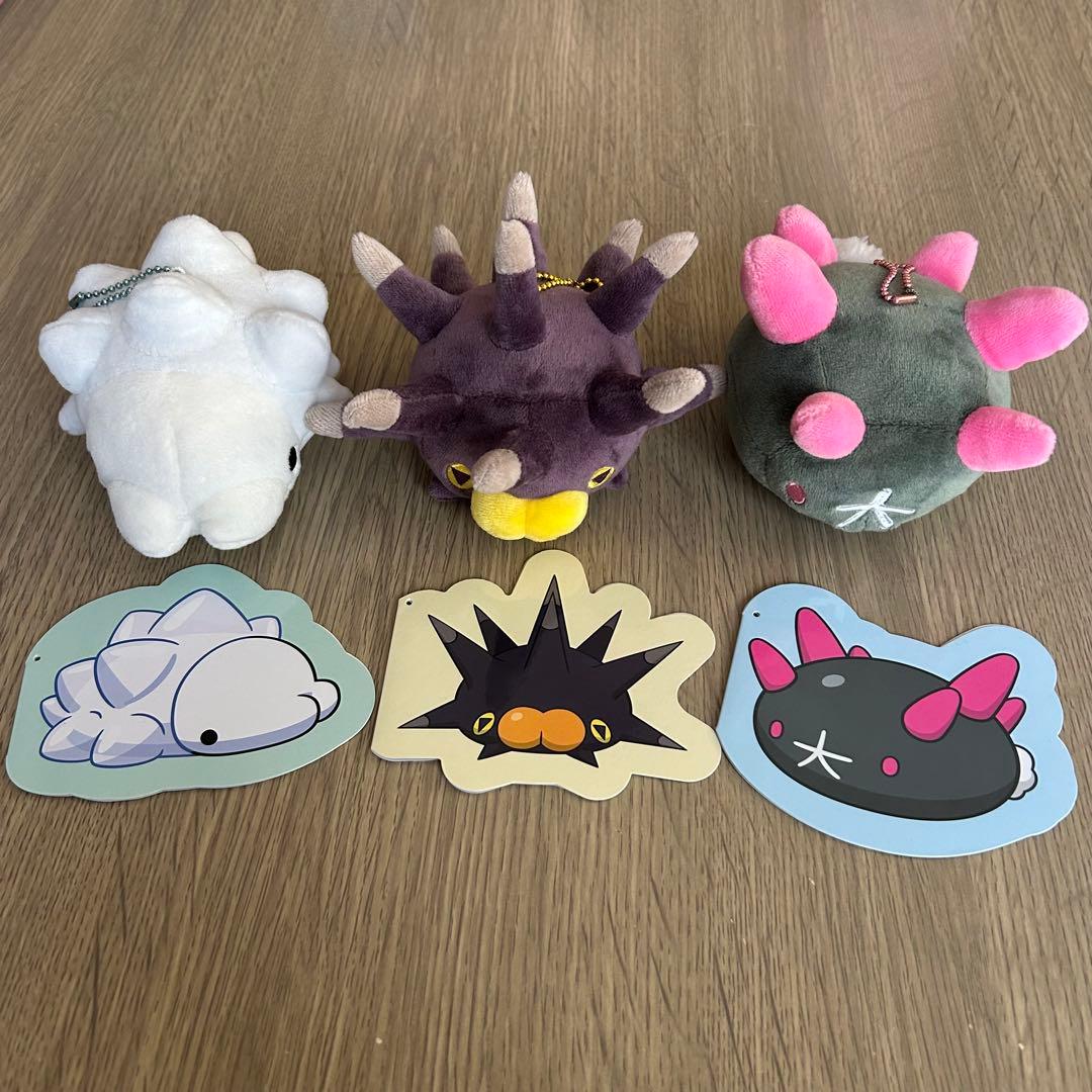 ポケモン ユキハミ ナマコブシ バチンウニ もっちり ぬいぐるみ - メルカリ