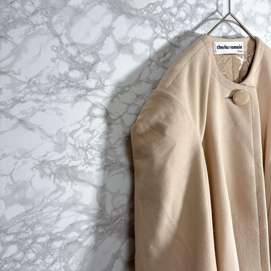 お 手頃 価格ファッション - 【シャルルロマン】ポンチョ風コート