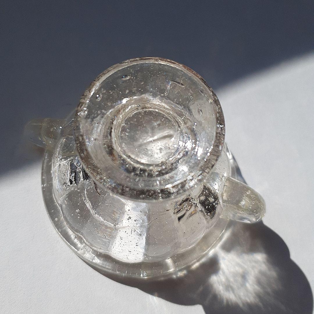 とろとろガラス ペロペロ 昭和レトロ 舐め菓子器 駄菓子屋 気泡 - メルカリ