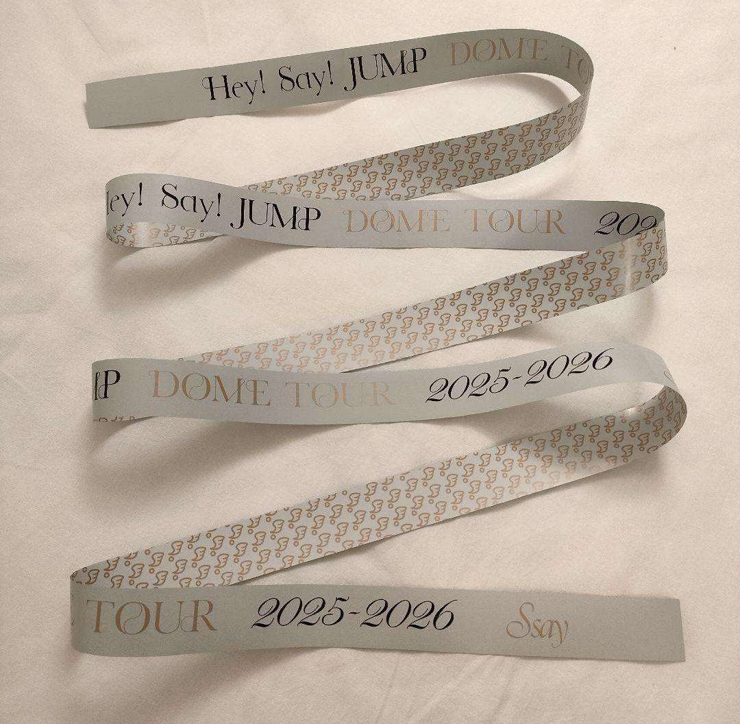 Hey!Say!JUMP DOME TOUR Ssay 銀テープ 銀テ 白 - メルカリ