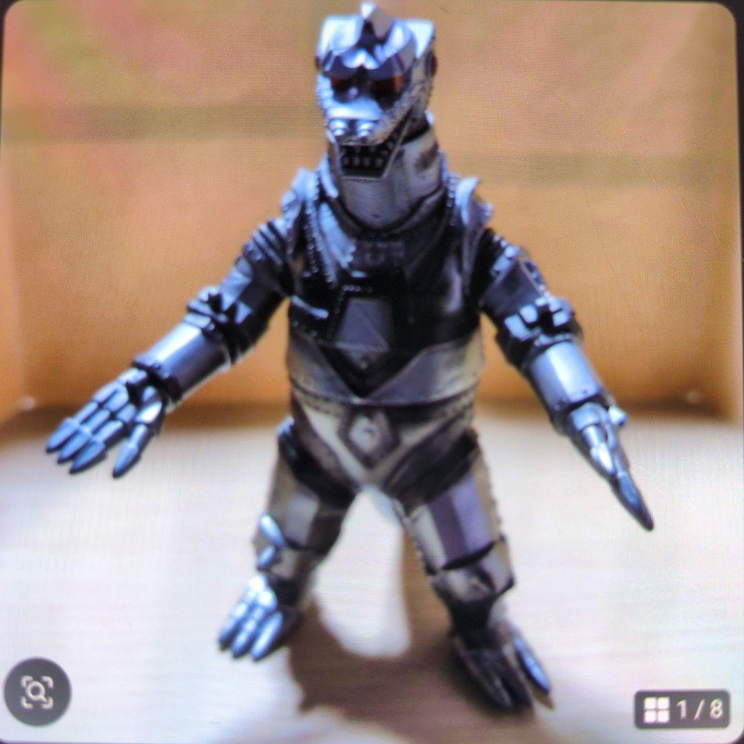 メカゴジラ1975ムービーモンスターシリーズ.怪獣2002ソフビ。 映画「ゴジラ×メカゴジラ」より「ムービーモンスターシリーズ