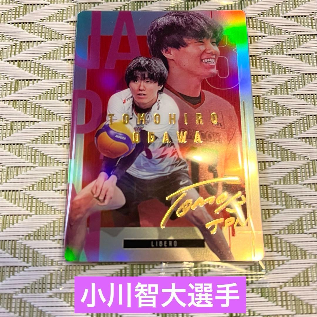 未開封】男子バレーボール ウエハース 小川智大 レアカード - メルカリ