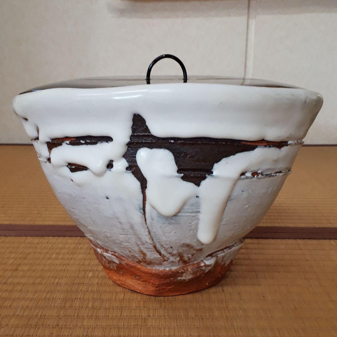茶道具 水指 萩焼 吉田仙萩造P657 水指 『萩焼』『吉田仙萩造
