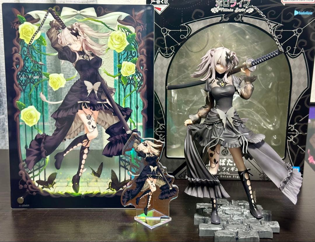 一番くじ ホロライブ 獅白ぼたん 獅白ぼたん賞 フィギュア アクリル