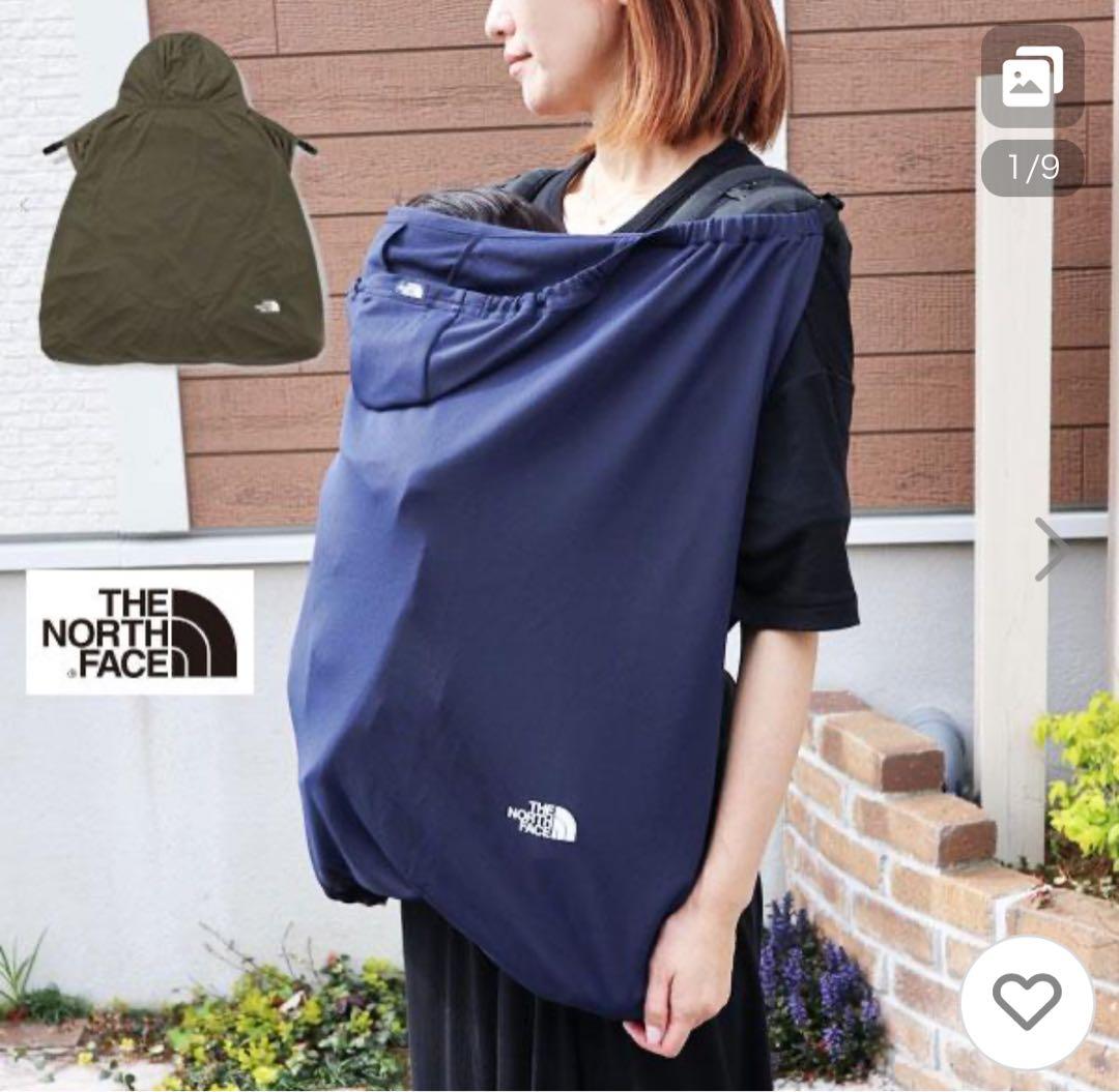 THE NORTH FACE 抱っこ紐ケープ 春〜夏 ネイビー - メルカリ