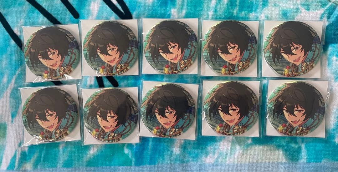 あんスタ 朔間凛月 チャンバラナイト イベコレ缶 idol 缶バッジ ×10