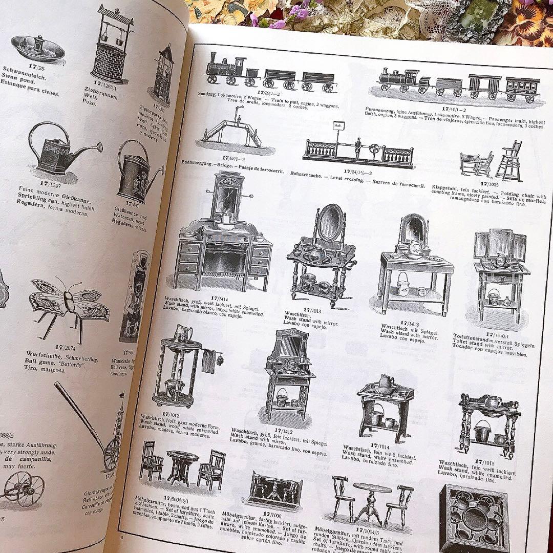 アンティークおもちゃ復刻カタログ ビスクドール ミニョネット