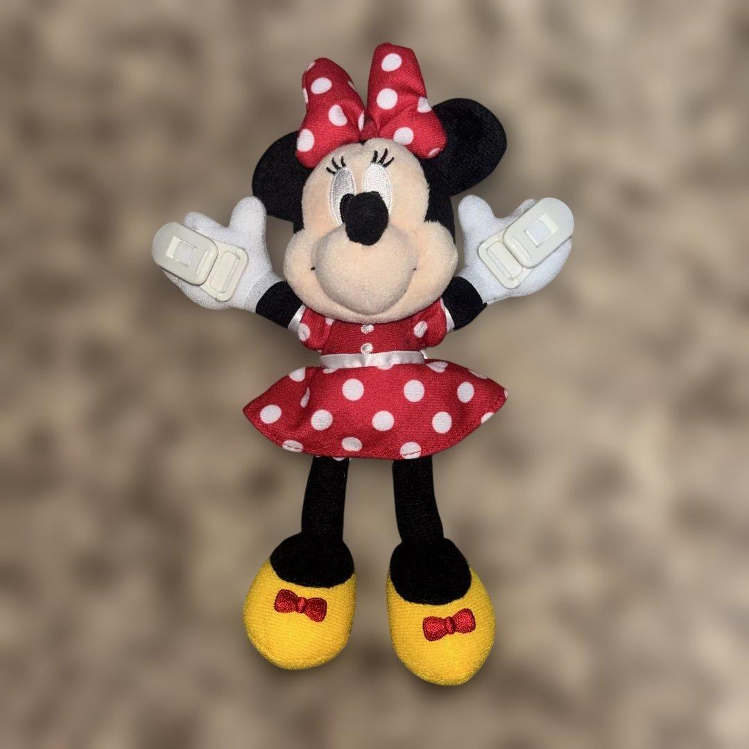 ディズニー ミニー肩乗せぬいぐるみ - メルカリ