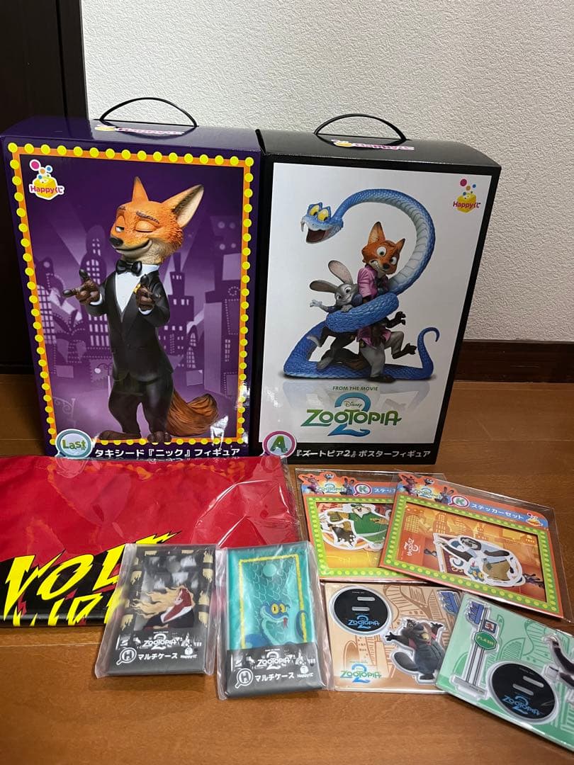 セール　ズートピア ハッピーくじ Happyくじ A賞 ラストワン賞 まとめ売 Happyくじ ハッピーくじ ズートピア2 ラストワン賞 - メルカリ