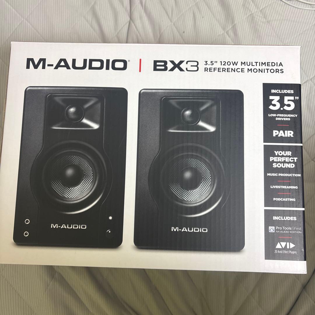 M-AUDIO BX3 3.5インチ モニタースピーカー ペア Amazon.co.jp: M-Audio スタジオモニタースピーカー アクティブ