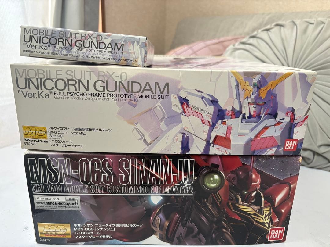 MGユニコーンガンダム Ver.Ka & シナンジュ セット PTM]MG 1/100 MSN-06S シナンジュ Ver.ka. 機動戦士ガンダムUC