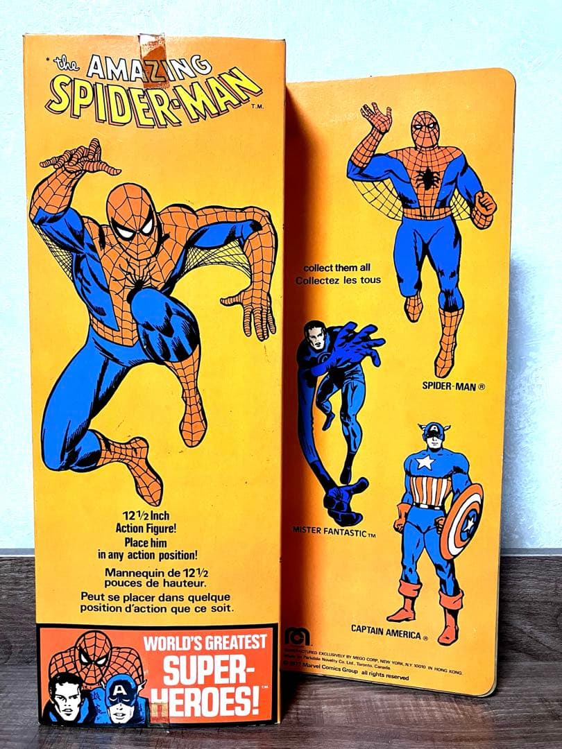未開封品］メゴ社 MEGO アメイジング スパイダーマン フィギュア