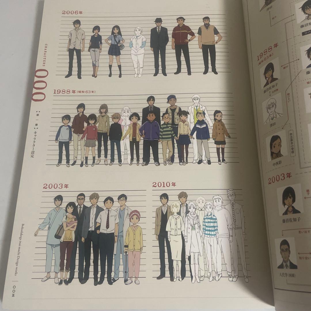 僕だけがいない街 デザインワークス 原画集 - メルカリ