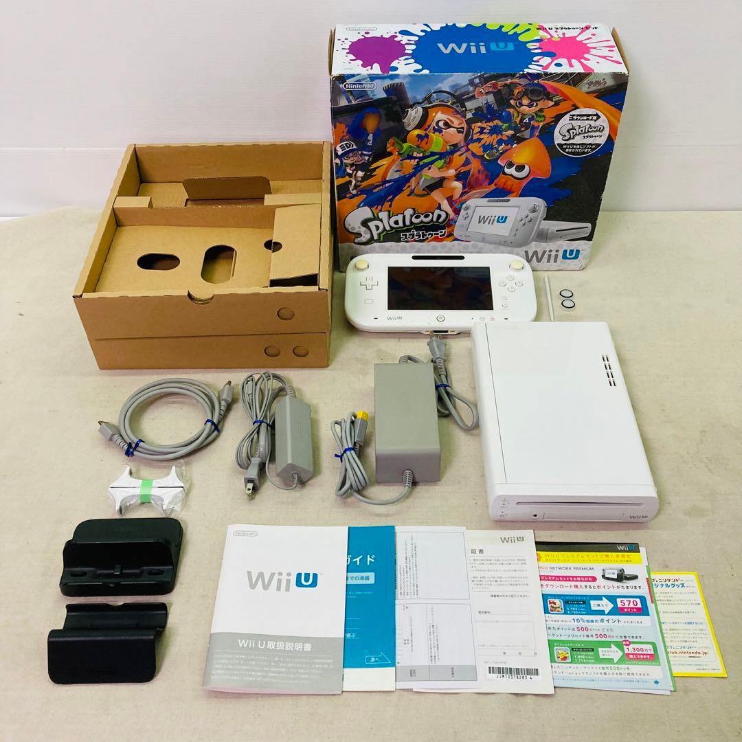任天堂 Nintendo Wii U 本体 スプラトゥーン セット SA - メルカリ