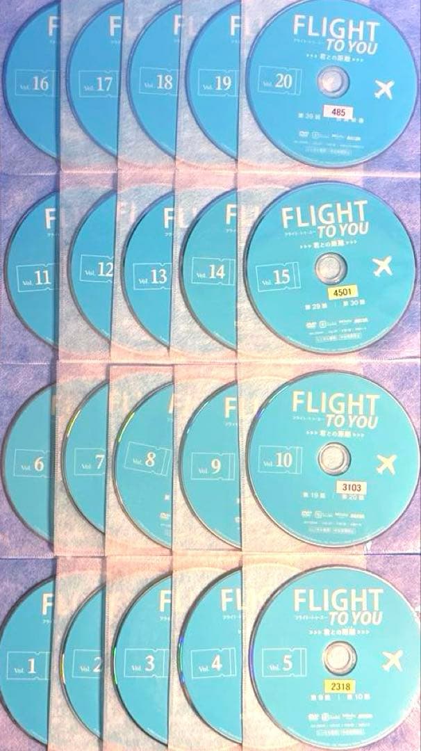 フライト・トゥ・ユー～君との距離〈マイル〉 DVD全20巻