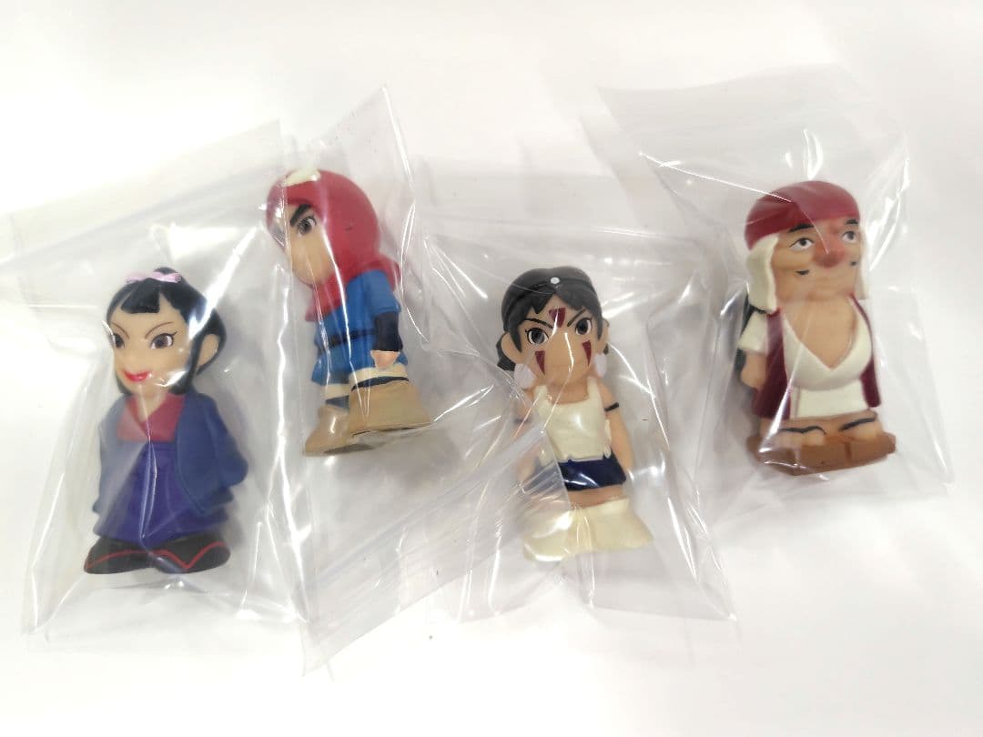 ジブリ 廃番品 もののけ姫 指人形 ソフビ フィギュア4体セット - メルカリ