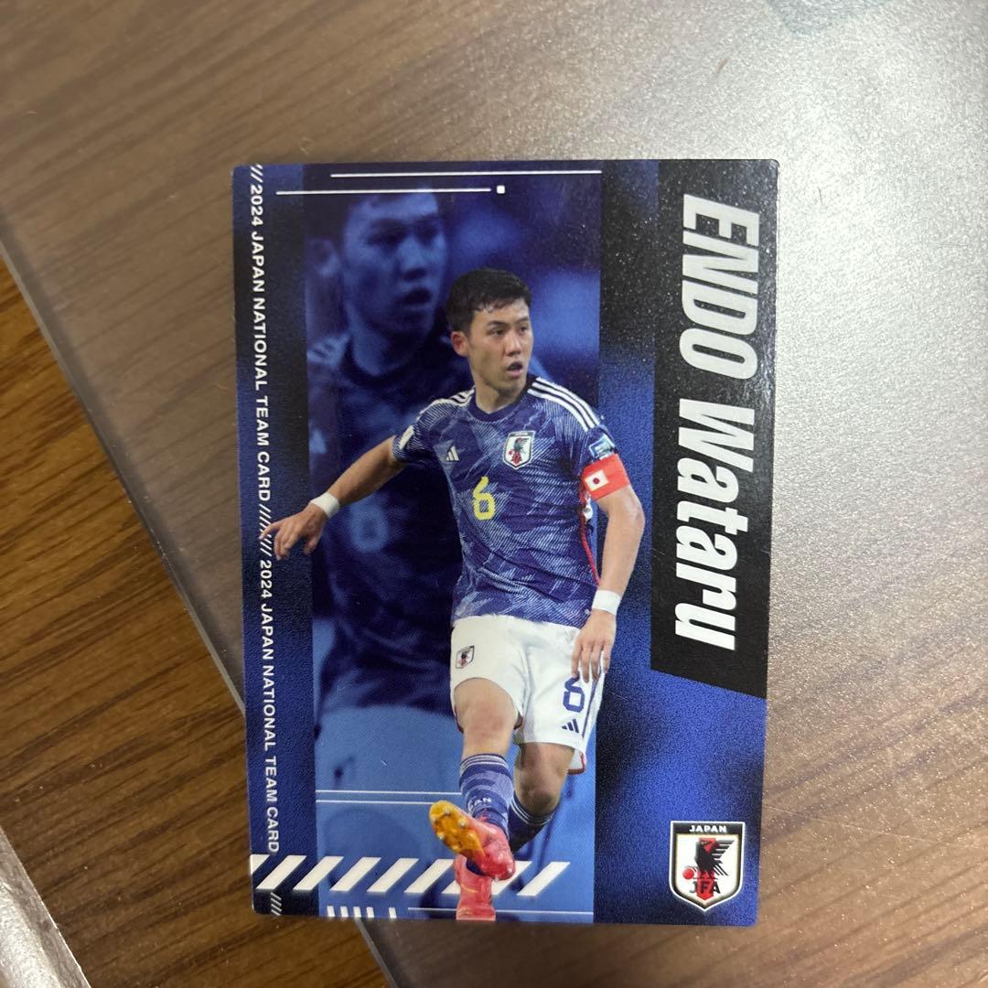 サッカー日本代表チップスカード 遠藤航選手 - メルカリ
