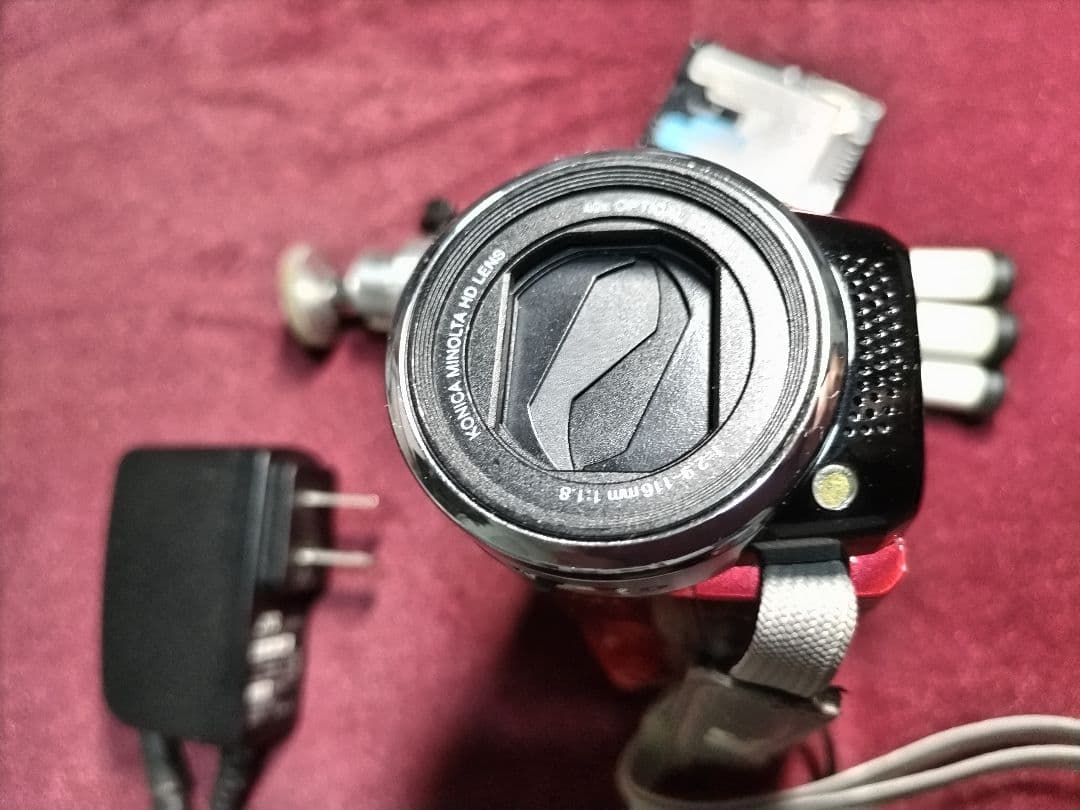 使用回数 3回】JVC フルHD ビデオカメラ 充電のコード以外ありません