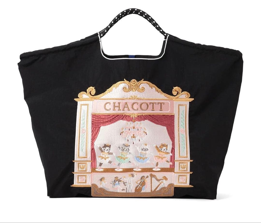 最終価格 チャコットコラボ ボール＆チェーン トートバッグ Ｌサイズ 正規品 楽天市場】ボールアンドチェーン チャコット コラボ（バッグ・小物