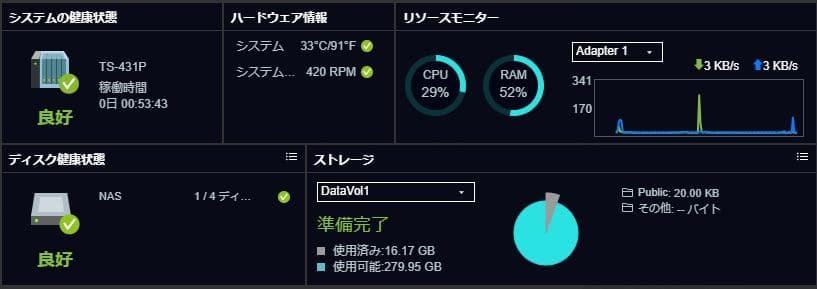 QNAP OEM NAS TS-431P同等品 エレコム NSB-5A4T4BL - メルカリ