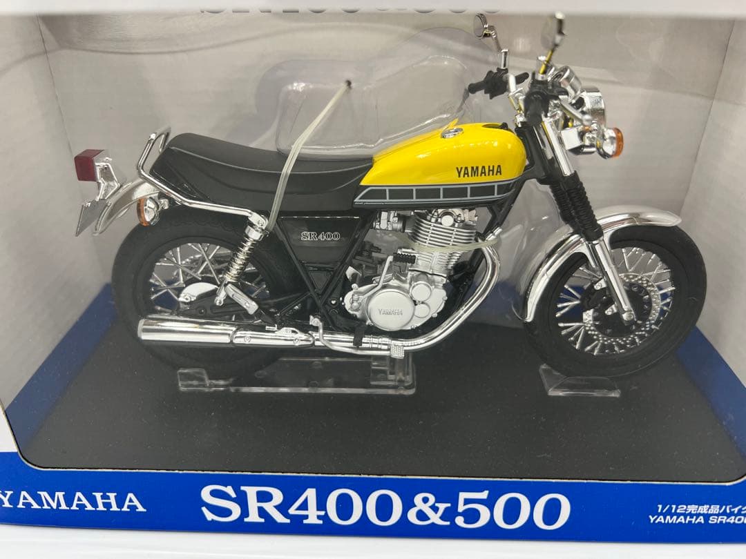 YAMAHA SR400&500 1/12スケール ダイキャストモデル - メルカリ
