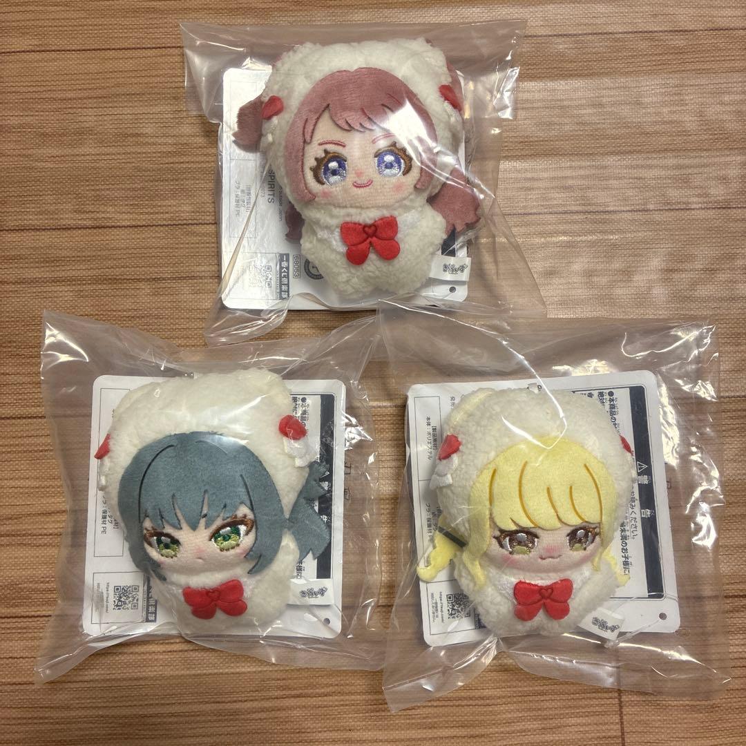 学園アイドルマスター 学マス 一番くじ F賞 きららいずマスコット 3種