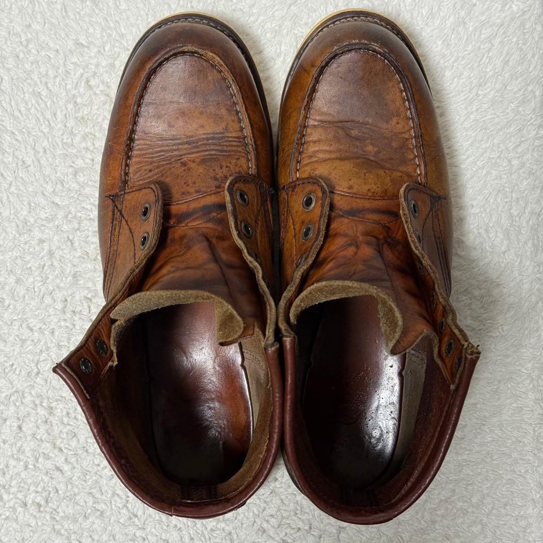 希少 RED WING 875 犬刻印 アイリッシュセッターモックトゥ 97年製
