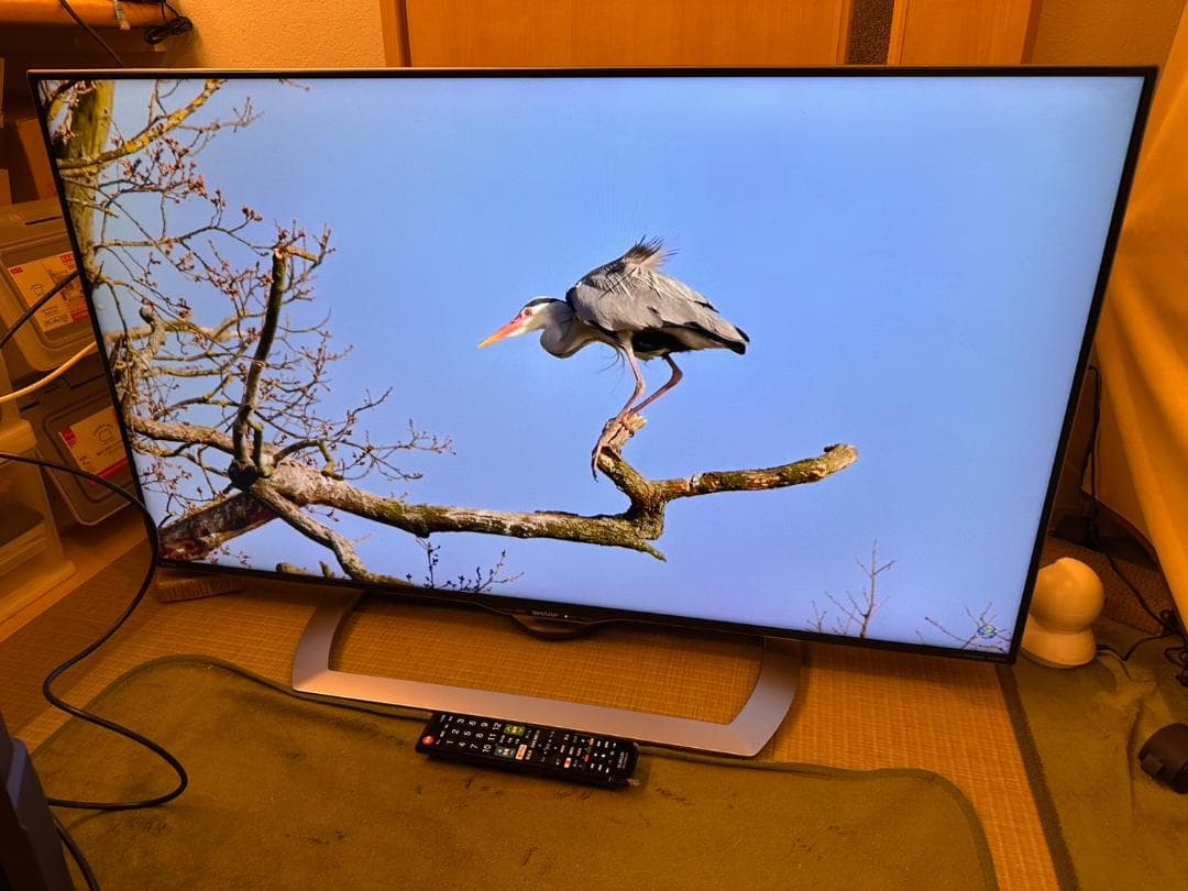 SHARP シャープ スマートテレビ 4K対応45型 LC-45US40 極美！