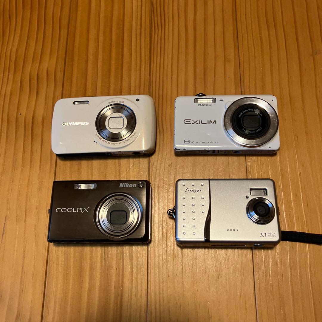 デジタルカメラ4台まとめ売り、ジャンク品 ジャンク デジタル一眼カメラ 7台セット まとめ売り - メルカリ