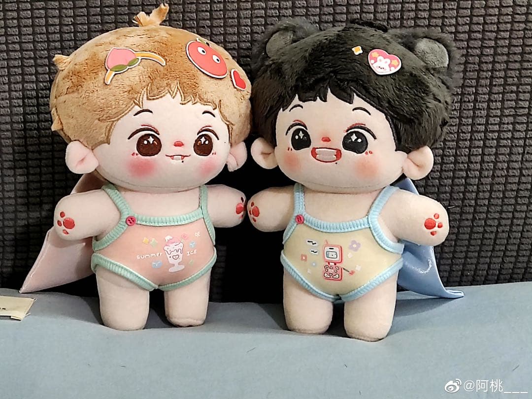 陳情令 bjyx 肖战王一博 20cmぬいぐるみ服 2点セット - メルカリ