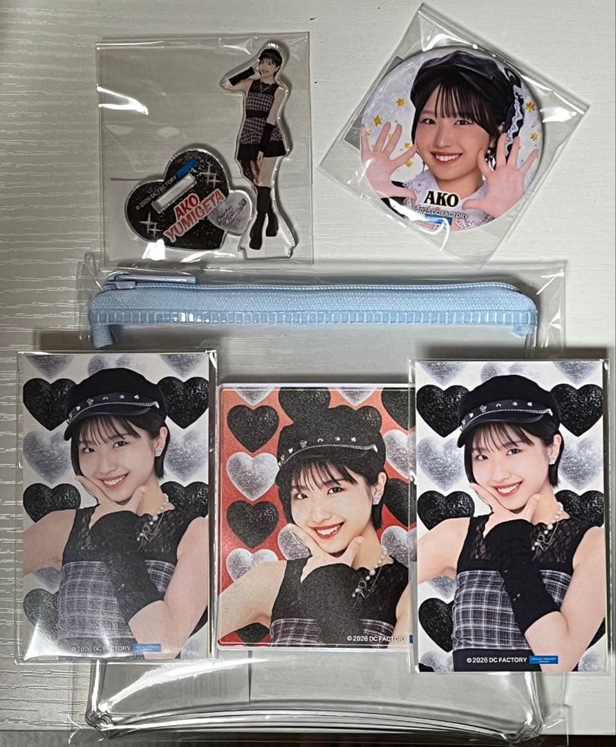 弓桁朱琴 SR クリアポーチ モバガチャセット - メルカリ