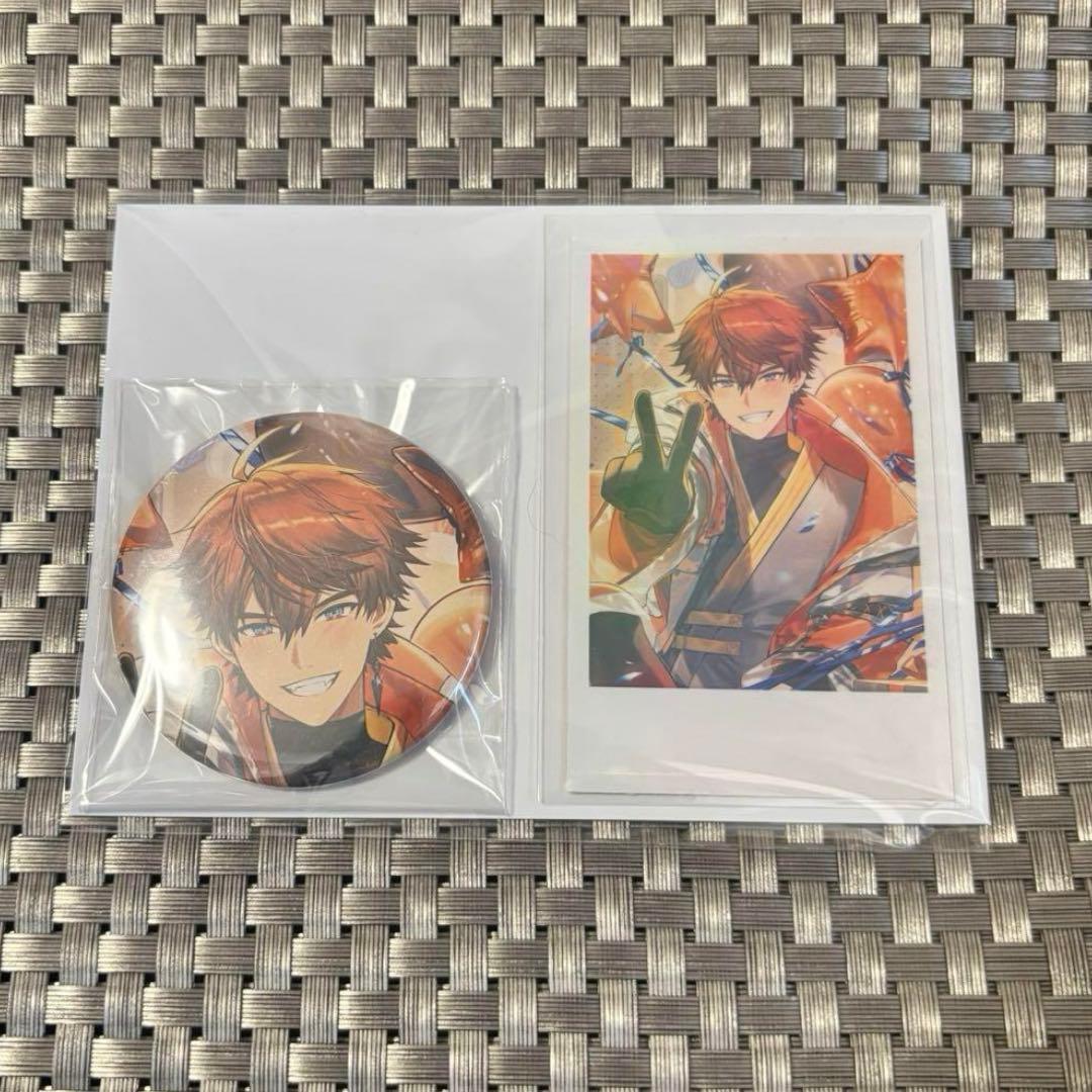 北見遊征｜誕生日グッズ｜缶バ&チェキ風カードセット20