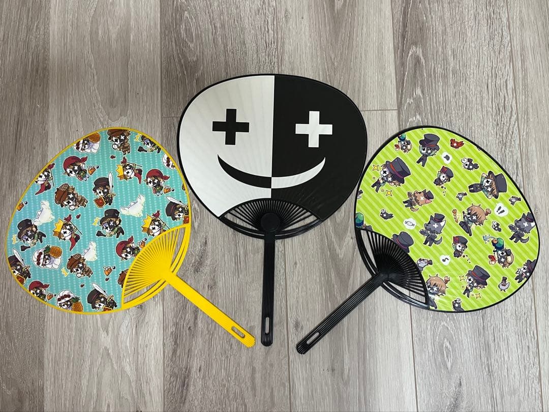 レトルト　はなセレブ　コミケ　うちわ　3枚セット Amazon.co.jp: 四国団扇 うちわカバー つなげて飾れるうちわカバー