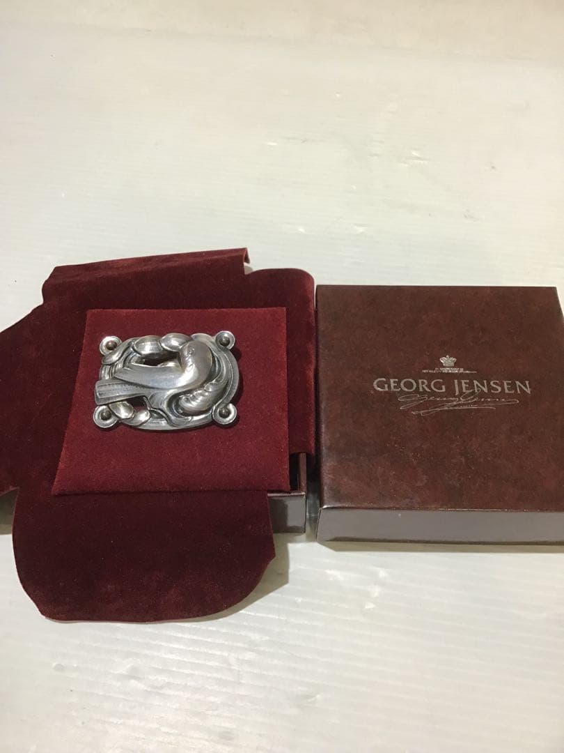 52699デンマーク ジョージジェンセン ブローチ 209 鳩 希少 - メルカリ